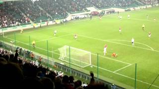 Legia Warszawa 31 Rapid Bukareszt  gol na 31 [upl. by Irrej]