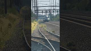 Septa Trenton Line Train 9759 Push Pull Consist Flying By Eddington amp Alerting Amtrak Police [upl. by Esther]