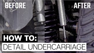 How To Detail A Dirty Undercarriage  Chemical Guys [upl. by Nawaj]