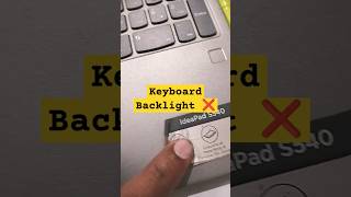 Lenovo IdeaPad S540 Series Laptop Keyboard Backlight Not Working Problemmacniteshkeyboardtricks [upl. by Eenrahc]