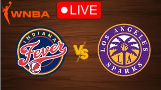 🔴 Live Indiana Fever vs Los Angeles Sparks  WNBA Live Play by Play Scoreboard [upl. by Oileduab631]