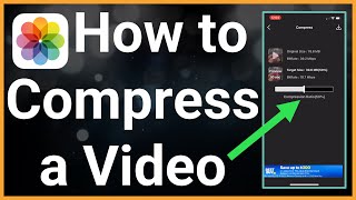 How To Compress Video On iPhone [upl. by Spears959]