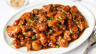 30min Easy Sweet amp Sticky Honey Sesame Chicken like Panda Express [upl. by Brabazon437]