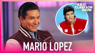 Mario Lopez Reveals Saved By The Bell Character AC Slater Was Based Off His Real Life [upl. by Einotna]