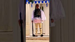 The Evzones the elite Greek Presidential Guard viral greek travel [upl. by Zeta]