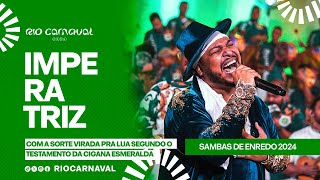 IMPERATRIZ Carnaval 2024  Sambas de Enredo  Clipe Oficial [upl. by Bainter]