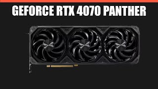 Видеокарта Gainward GeForce RTX 4070 Panther [upl. by Richie]