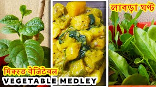 Mix Veg Bengali Style Recipe  Labra Recipe  Nontraditional  Vegetable Medley [upl. by Ressay]