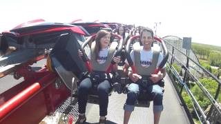 Six Flags  The X Flight Experiencemov [upl. by Bohon]