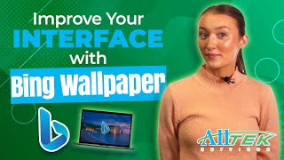 Improve Your Interface with Bing Wallpaper [upl. by Onitnerolf]