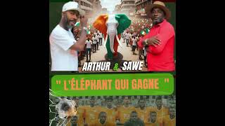 ARTHUR amp SAWE LÉLÉPHANT QUI GAGNE SOUTIEN AUX ÉLÉPHANTS [upl. by Eiramanin764]