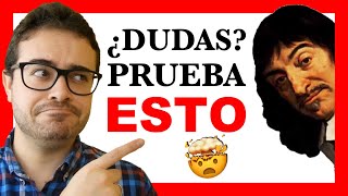 La MORAL PROVISIONAL de Descartes 🤓► 3 Trucos para ir tirando  Filosofía Moderna [upl. by Ezalb]