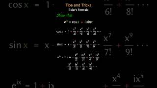 Eulers Formula [upl. by Dubenko411]