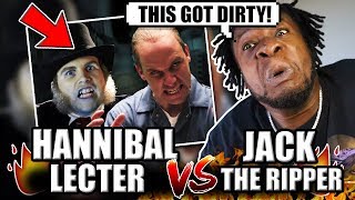 Jack the Ripper vs Hannibal Lecter Epic Rap Battles of History REACTION [upl. by Ydnec402]