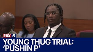 Pushin P stands for Pushing Positivity Young Thugs lawyer claims  FOX 5 News [upl. by Coniah669]