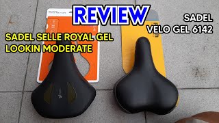 review sadel selle royal gel dan velo gel 6142 [upl. by Enilrad]