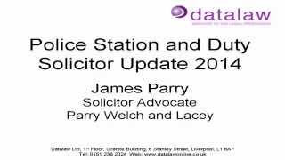 Police Station and Duty Solicitor Update 2014 [upl. by Upton]