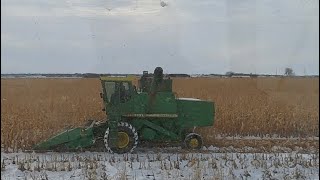 My Cousin Tries Out His JD 7700 Combine For The first Time and Doing Some Odd Farm Jobs [upl. by Nnairrehs38]