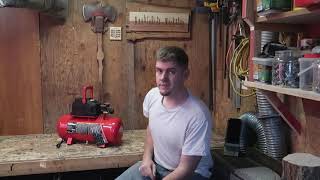 Hyper Tough 3 Gallon Air Compressor Unboxing [upl. by Lednahc]