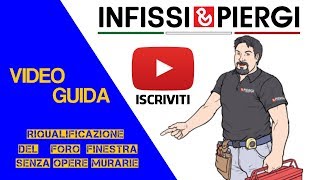 Sostituzione INFISSI senza Opere Murarie [upl. by Frankel]