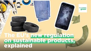 Repairable recyclable and circular Whats changing with the EUs new Ecodesign regulation [upl. by Onyx]