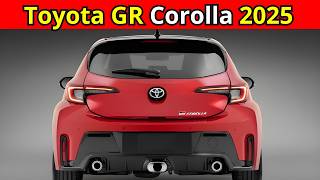 Toyota GR Corolla 2025 Mais Potência e Inovações [upl. by Rosette]