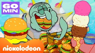 SpongeBob KÖSTLICHER Essensmarathon 😋  Nickelodeon Deutschland [upl. by Tor987]