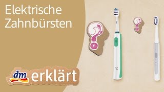 dm erklärt Gesunde Zähne durch Zähneputzen mit elektrischer Zahnbürste [upl. by Avirt927]