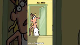 Heat waves reels greenscrean memes comedy funny yt ytshorts viralvideo video [upl. by Leatrice]