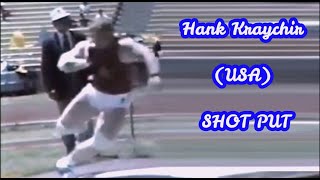 Hank Kraychir USA SHOT PUT [upl. by Anahs]