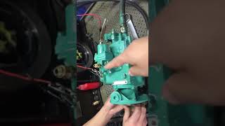 How to fill the oil into fuel pump [upl. by Pan963]