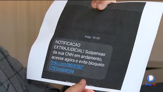 ATENÇÃO DETRANGO ALERTA PARA O GOLPE DA SUSPENSÃO DE CNH E DA FALSA MULTA [upl. by Airdnal998]