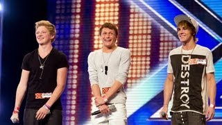 GMD3s audition  Boyz II Mens Ill Make Love To You  The X Factor UK 2012 [upl. by Alvie125]