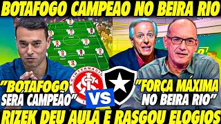 quotHOJE é DIA de FESTAquot BOTAFOGO TEM SUPRESAS para FINAL do BRASILEIRÃO BOTAFOGO vai SER CAMPEÃO [upl. by Ardnoik]