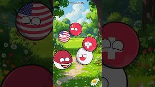 Siapa yang pilih palestina 🇵🇸 countryballs animation cartoon magic5 fyp [upl. by Elburr]