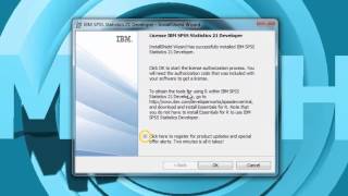 How to install IBMSPSS V21 [upl. by Cyrie]