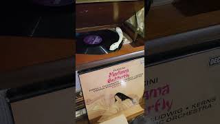 1974 Rel Puccini Opera Madama Butterfly quotUn bel di vedremoquot Mirella Freni Pavarotti [upl. by Akimahc287]