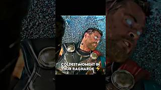 Coldest Moment in Thor Ragnarok❄️shorts [upl. by Odnalra]