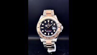 Rolex Yachtmaster 40 126621 Rose Gold amp Stainless Steel [upl. by Sined]