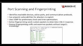 184 Port Scanning and Fingerprinting [upl. by Keener]