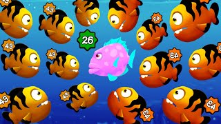 Fishdom New Update Ads Mini Games  Fish Evolution Games  Fish Monster Part 56 Gameplay [upl. by Felske]