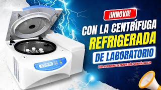 Centrífuga Refrigerada de Laboratorio  Biosan Innovación en Investigación [upl. by Daley]