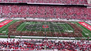 Ohio State Marching Band TBDBITL Halftime DDay and Quad Script Ohio 9 13 2014Band [upl. by Greenman25]