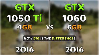 GTX 1050 Ti vs GTX 1060 6gb  Worth Upgrading [upl. by Baxy]