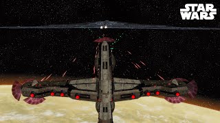 Sarlacc Super Dreadnought TAKES DOWN Mega Star Destroyer Supremacy [upl. by Anuhsal75]