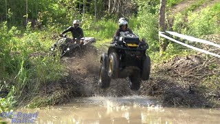 ATV Off road mud race in off road event Ridala 2017 [upl. by Riatsala]