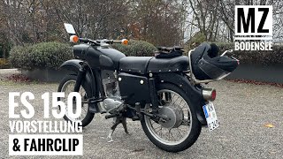 MZ ES 150 Vorstellung amp Fahrclip [upl. by Dieball]