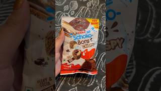 Kinder Schoko Bons Crispy Review  viralyoutubeshorts chocolatereviewhonestreviewkinderjoy [upl. by Alta]