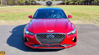 2021 Genesis G70  A 365HP Sport Sedan thatll SURPRISE You [upl. by Yensehc]