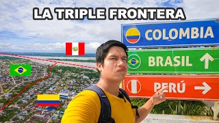 Viajé a la lejana TRIPLE FRONTERA Perú Colombia y Brasil el Corazón de la SELVA AMAZÓNICA [upl. by Nedac]